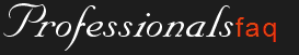 Proffesionals FAQ
